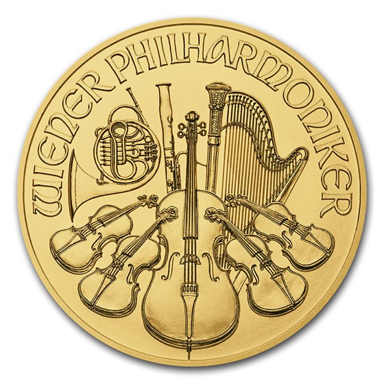 2017 Austria 1 oz Gold Philharmonic BU 2017 Austria 1 oz Gold Philharmonic BU